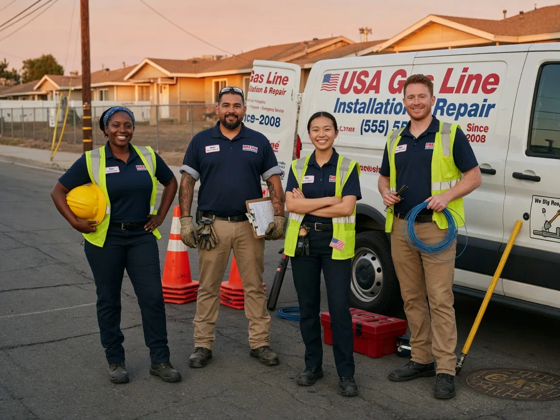 Gas Line Installation company in Cannon Ball, ND